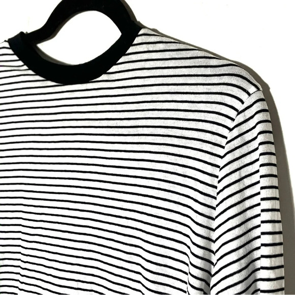 N/Nicholas‎ striped open back long sleeve tee 4 Small - Picture 3 of 7